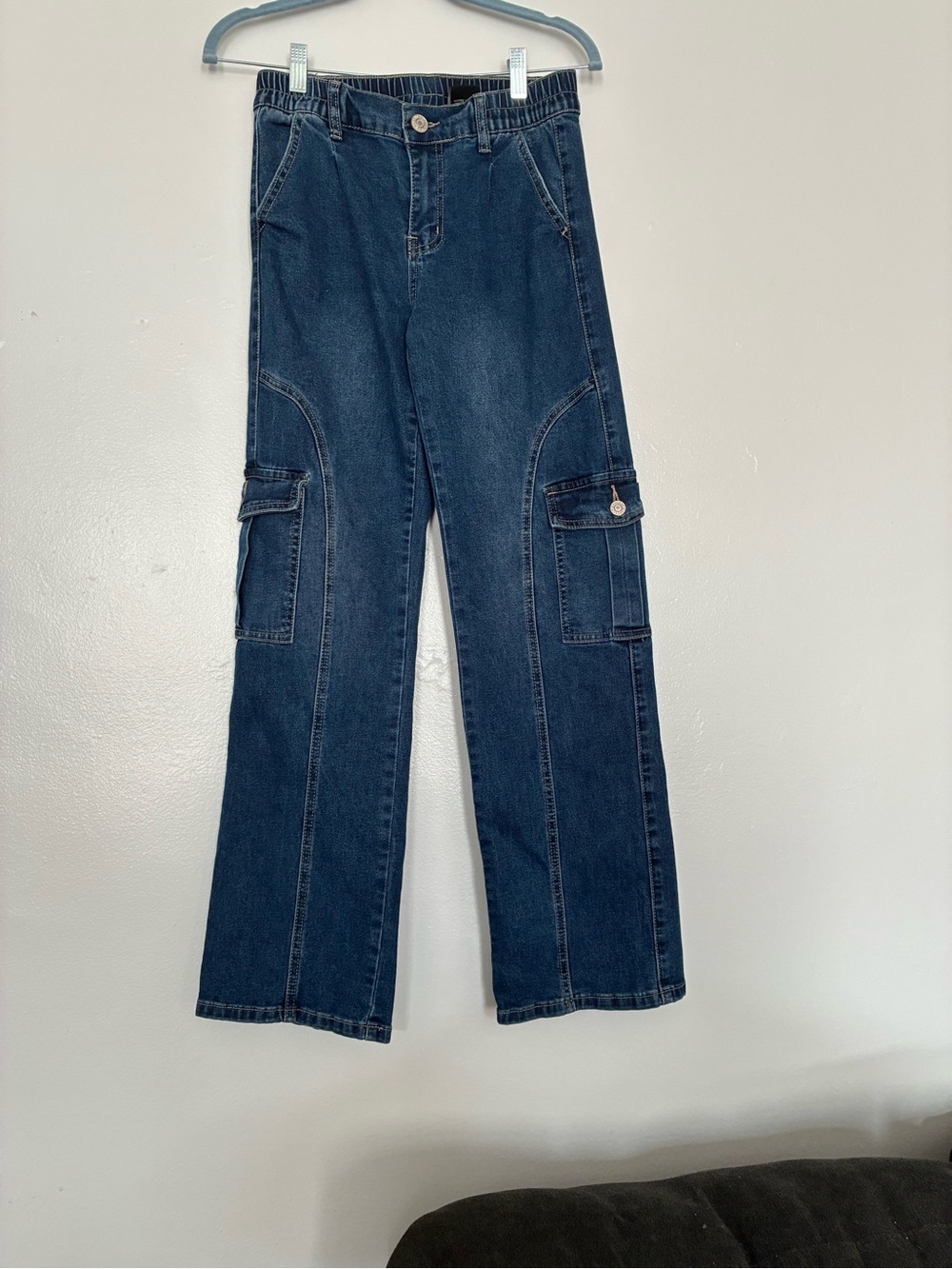 VIP navy blue cargo jeans